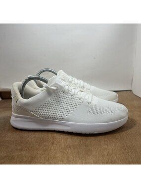 Kizik Athens Women Size 10 Wide White Handsfree Slip On Shoes Sneakers